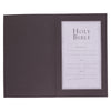 Black Softcover King James Version Gift and Award Bible